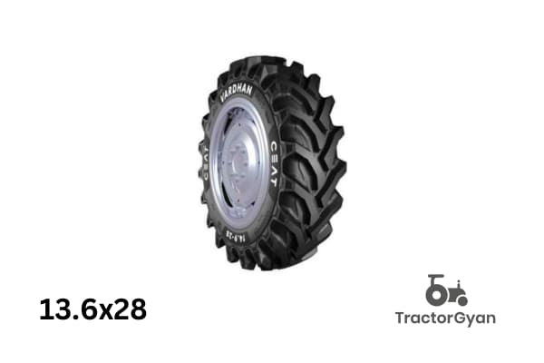 Ceat Vardhan 13.6x28 - Rear Tyre image