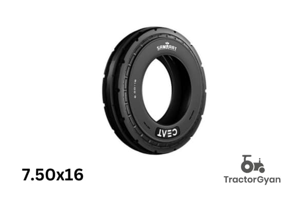 Ceat Samraat 7.50x16 - Front Tyre image