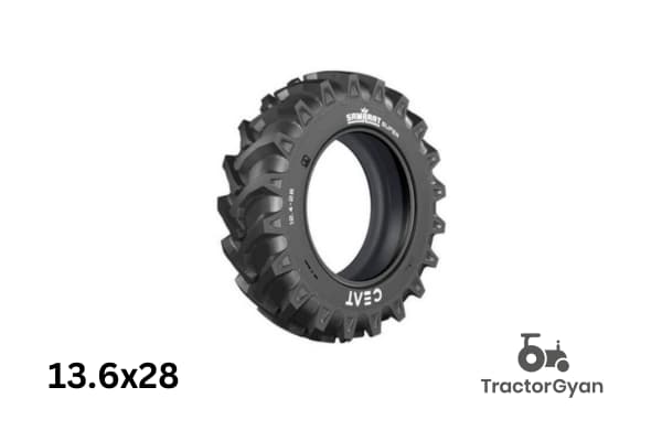 Ceat Samraat Super 13.6x28 - Rear Tyre image