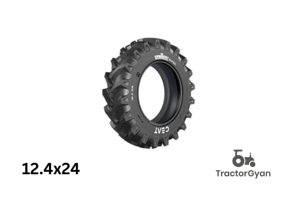 Ceat Samraat Super 12.4x24 - Rear Tyre image
