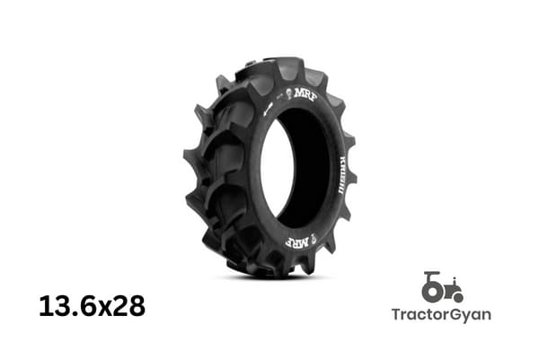 MRF Krishi 13.6x28 - Rear Tyre image
