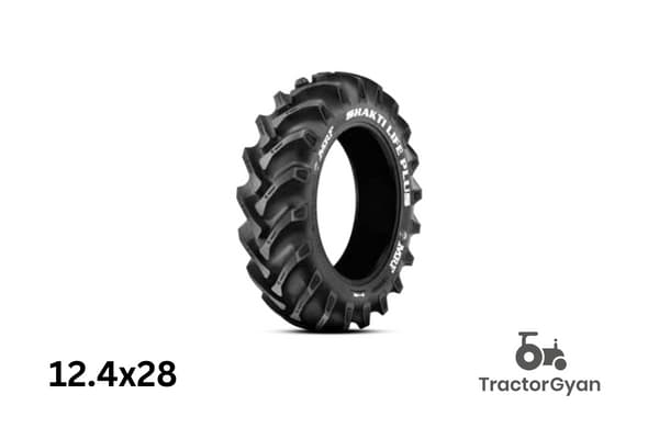 MRF Shakti Life Plus N12 12.4x28 - Rear Tyre image