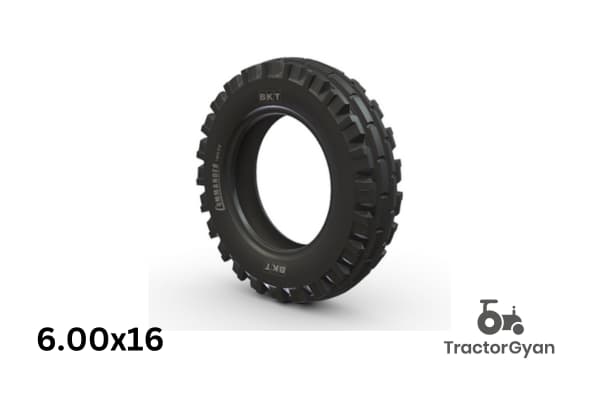 BKT Commander Twin Rib 6.00x16 - Front Tyre image