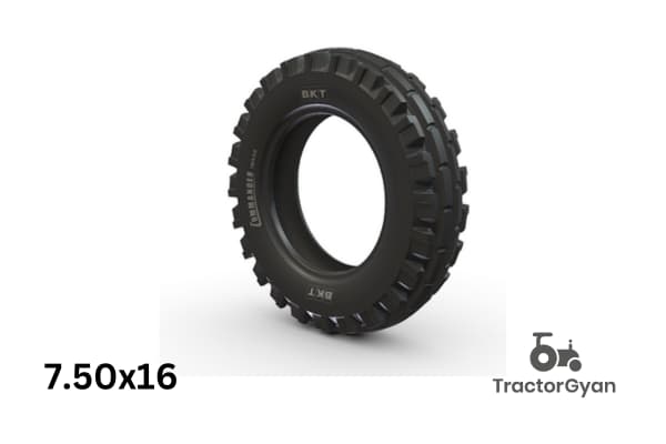 BKT Commander Twin Rib 7.50x16 - Front Tyre image