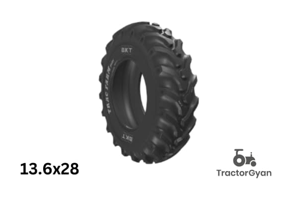 BKT Trac Farm Plus 13.6x28 - Rear Tyre image