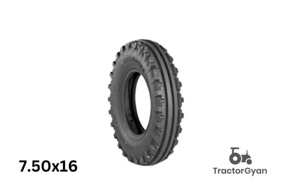 MRL MTF 222 - Two Rib 7.50x16 - Front Tyre image