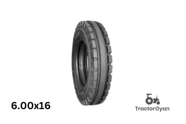 MRL MTF 258 - Power Agro 6.00x16 - Front Tyre image