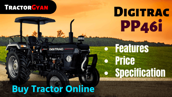 Digitrac PP46I Tractor Price, Specification, feature review in India 2023 image