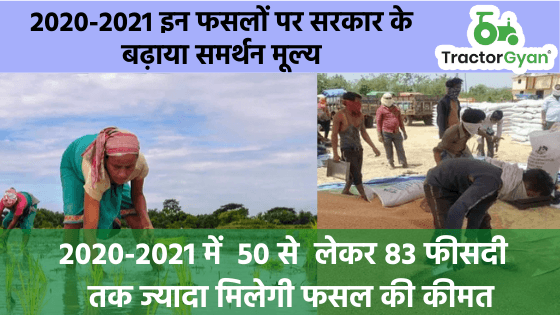 इन फसलों पर सरकार के बढ़ाया समर्थन मूल्य इन फसलों पर सरकार के बढ़ाया समर्थन मूल्य image