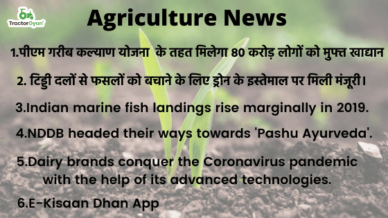 Agriculture News । आज की खेती की खबर 01/07/2020 Agriculture News । आज की खेती की खबर 01/07/2020 image