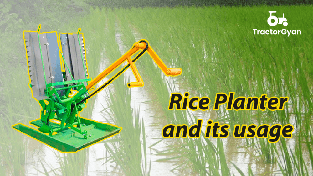 Rice Transplanter and its usage