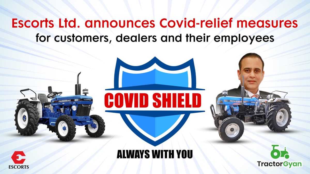 Escorts Ltd. announces Covid-relief measures for customers, dealers and their employees image