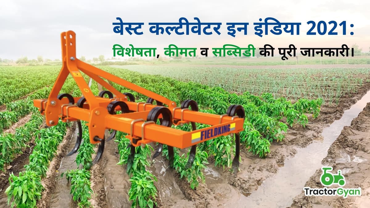 बेस्ट कल्टीवेटर इन इंडिया 2024: विशेषता, कीमत व सब्सिडी की पूरी जानकारी। बेस्ट कल्टीवेटर इन इंडिया 2024: विशेषता, कीमत व सब्सिडी की पूरी जानकारी। image