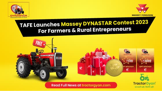 TAFE launches Massey DYNASTAR Contest 2023 for Farmers & Rural Entrepreneurs TAFE launches Massey DYNASTAR Contest 2023 for Farmers & Rural Entrepreneurs image