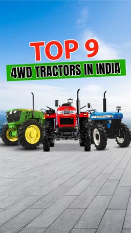 Top 9 4WD Tractors in India - Tractorgyan