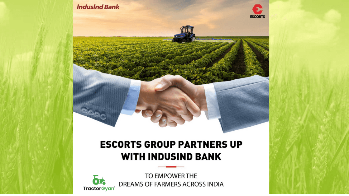 Escorts, IndusInd Bank team up to provide affordable loans to farmers Escorts, IndusInd Bank team up to provide affordable loans to farmers image