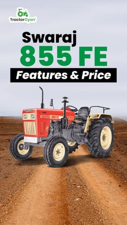 Swaraj 855 FE: Features & Price | TractorGyan Swaraj 855 FE: Features & Price | TractorGyan