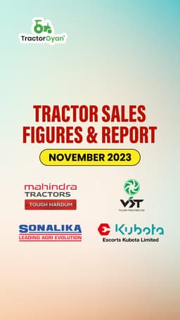 Tractor Sales Figures & Report - November 2023 Tractor Sales Figures & Report - November 2023