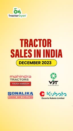 Tractor sales in India - December 2023 Tractor sales in India - December 2023