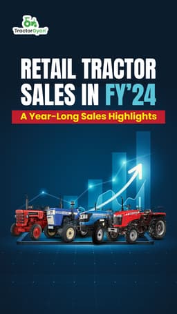 Retail Tractor Sales in FY’24, A Year Long Sales Highlights Retail Tractor Sales in FY’24, A Year Long Sales Highlights