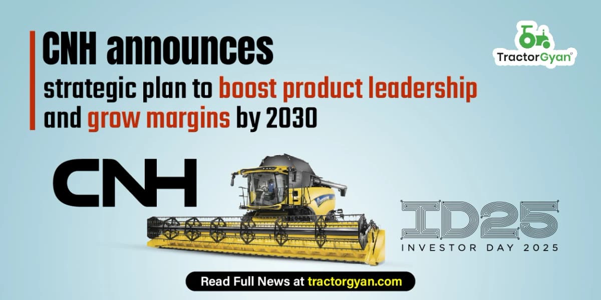 CNH Announces Strategic Plan to Boost Product Leadership and Grow Margins by 2030 CNH Announces Strategic Plan to Boost Product Leadership and Grow Margins by 2030 image