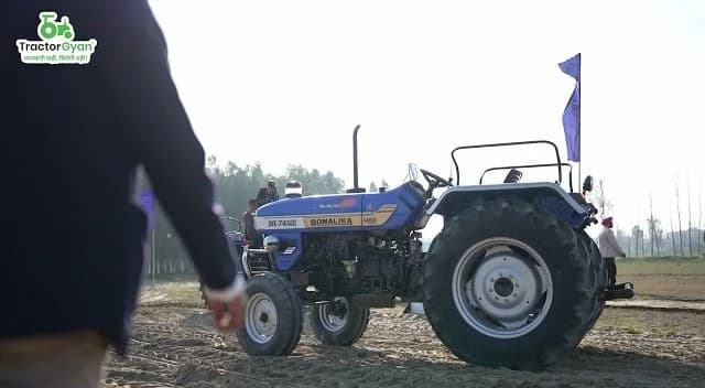 Sonalika DI 745 III Gold Series Tractor Review Video | Price, Mileage & Features 2026 – Tractor Gyan Sonalika DI 745 III Gold Series Tractor Review Video | Price, Mileage & Features 2026 – Tractor Gyan