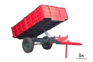 Khedut Tractor Tipping Trailer (1) Khedut Tractor Tipping Trailer (1)